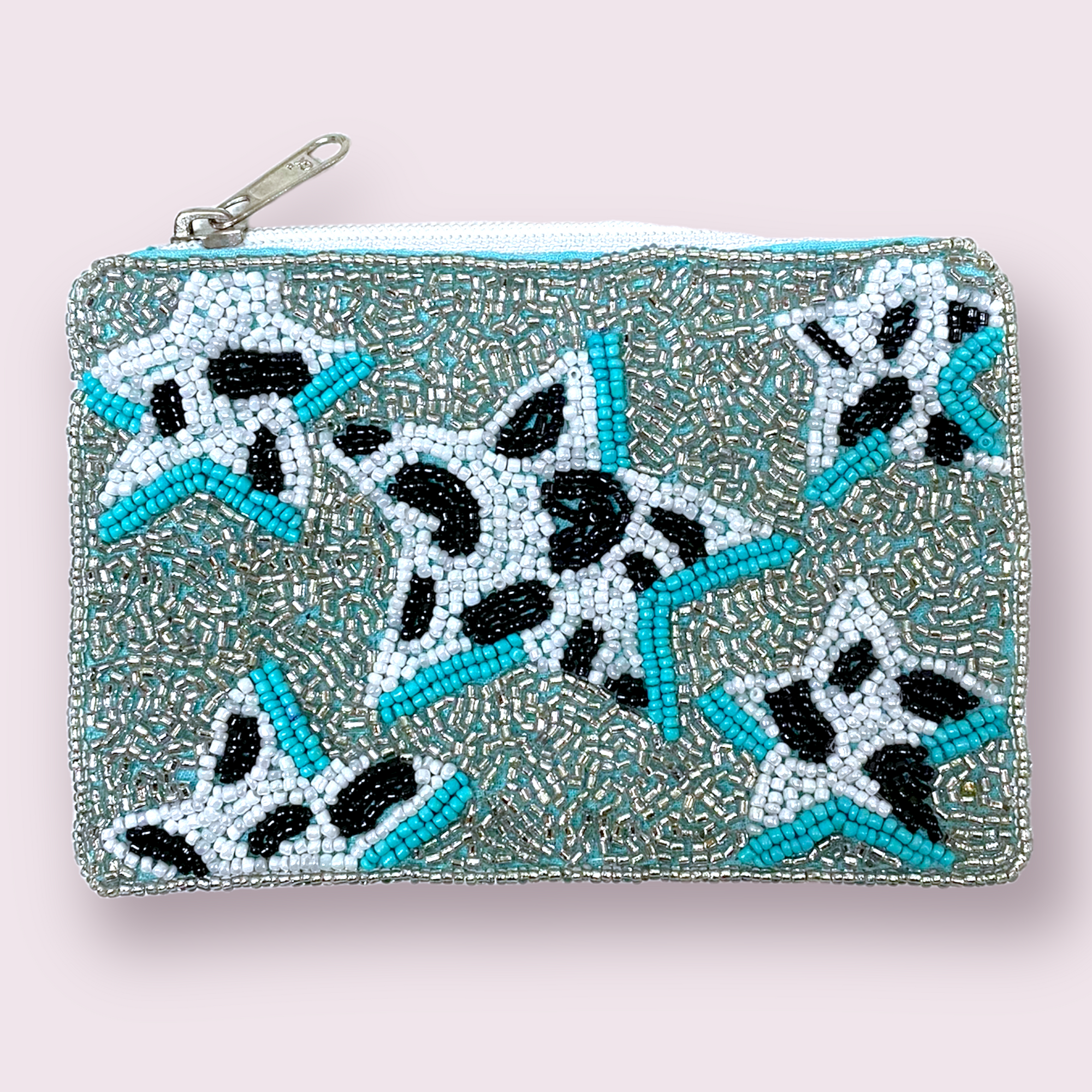 Cowgirl Star Seed Bead Coin Purse